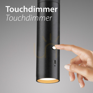 ATTACH Pendelleuchte 18281-18 Schwarz 1xLED small 6