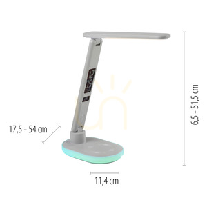TINA Tischleuchte 11018-16 Weiß 2xLED 8 TINA Tischleuchte 11018-16 Weiß 2xLED small 8
