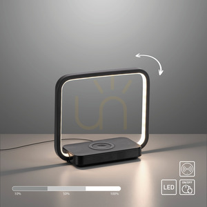 OMARI Tischleuchte 11019-18 Schwarz 1xLED small 13