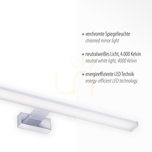 Wandleuchte MATTIS 11133-17 Chrom 1xLED small 3