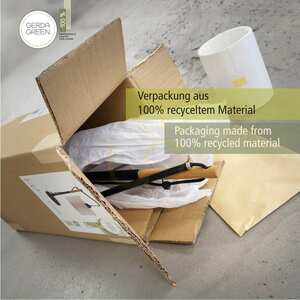 GREEN WIDOW Tischlampe 11390-79 Schwarz 2xE14. small 13