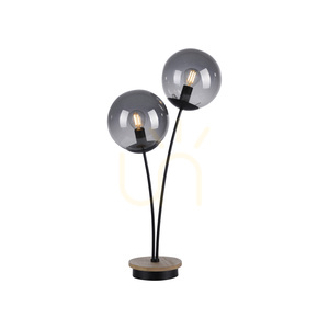 GREEN WIDOW Tischlampe 11390-79 Schwarz 2xE14. small 15