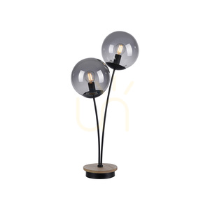 GREEN WIDOW Tischlampe 11390-79 Schwarz 2xE14. small 6