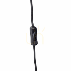 GREEN WIDOW Tischlampe 11390-79 Schwarz 2xE14. small 9