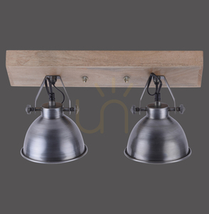 Plafond SAMIA 11982-77 Silber 2xE14 small 0