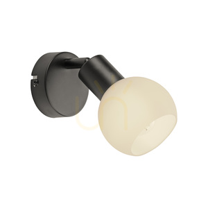 Wandleuchte LOKI 12150-18 Schwarz 1xE14 small 1