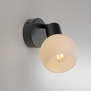 Wandleuchte LOKI 12150-18 Schwarz 1xE14 small 9