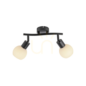 Plafond LOKI 12151-18 Schwarz 2xE14 small 1