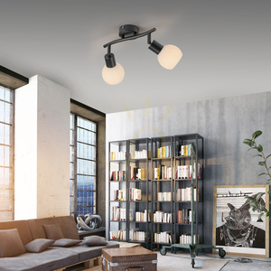 Plafond LOKI 12151-18 Schwarz 2xE14 small 10