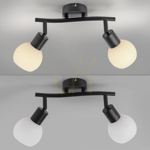 Plafond LOKI 12151-18 Schwarz 2xE14 small 14