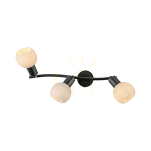 Plafond LOKI 12152-18 Schwarz 3xE14 15 Plafond LOKI 12152-18 Schwarz 3xE14 small 15