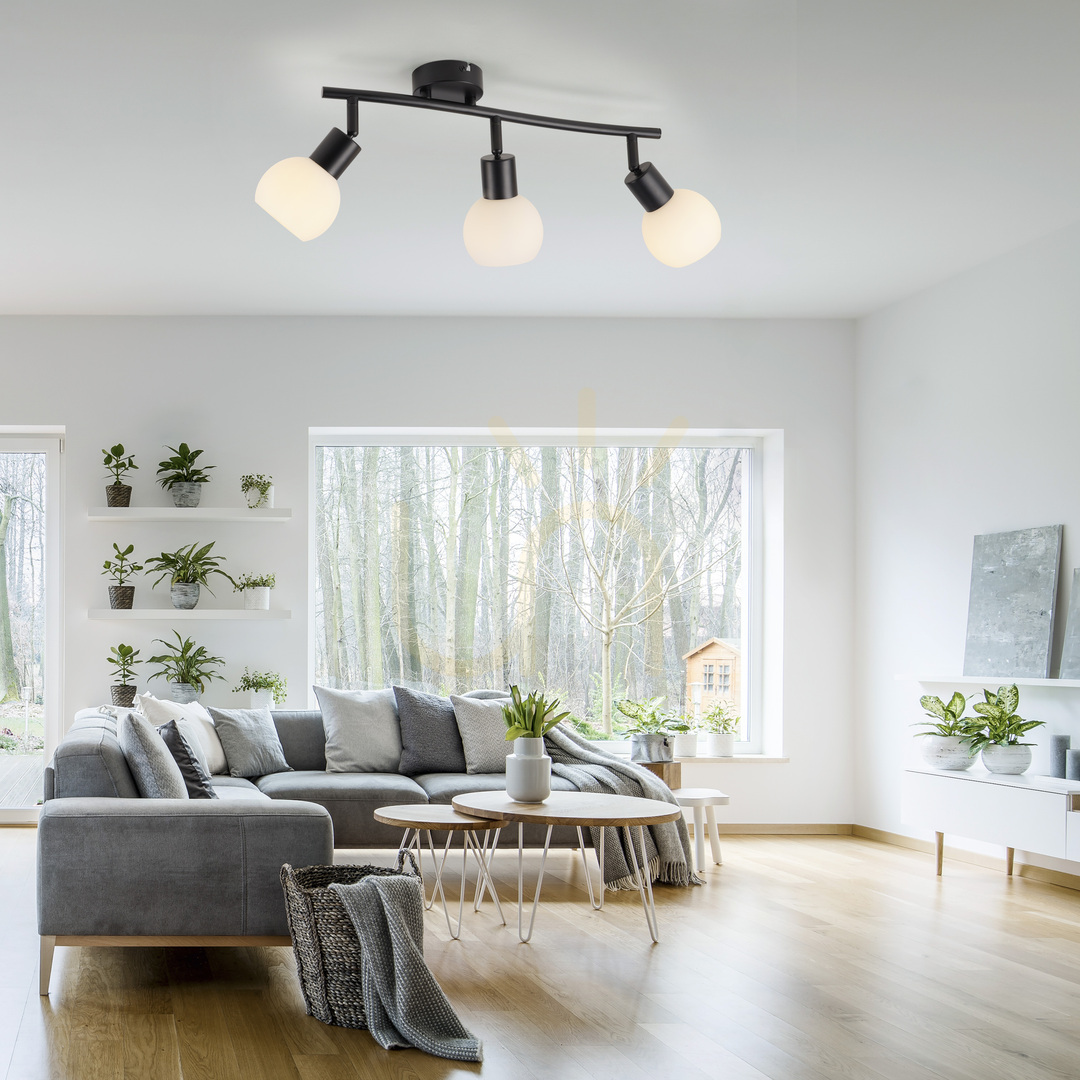 Vorschau Plafond LOKI 12152-18 Schwarz 3xE14 Plafond LOKI 12152-18 Schwarz 3xE14