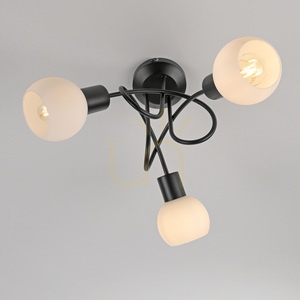Plafond LOKI 12153-18 Schwarz 3xE14 small 10