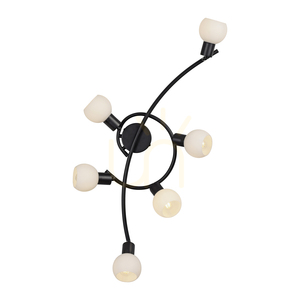 Plafond LOKI 12155-18 Schwarz 6xE14 small 15
