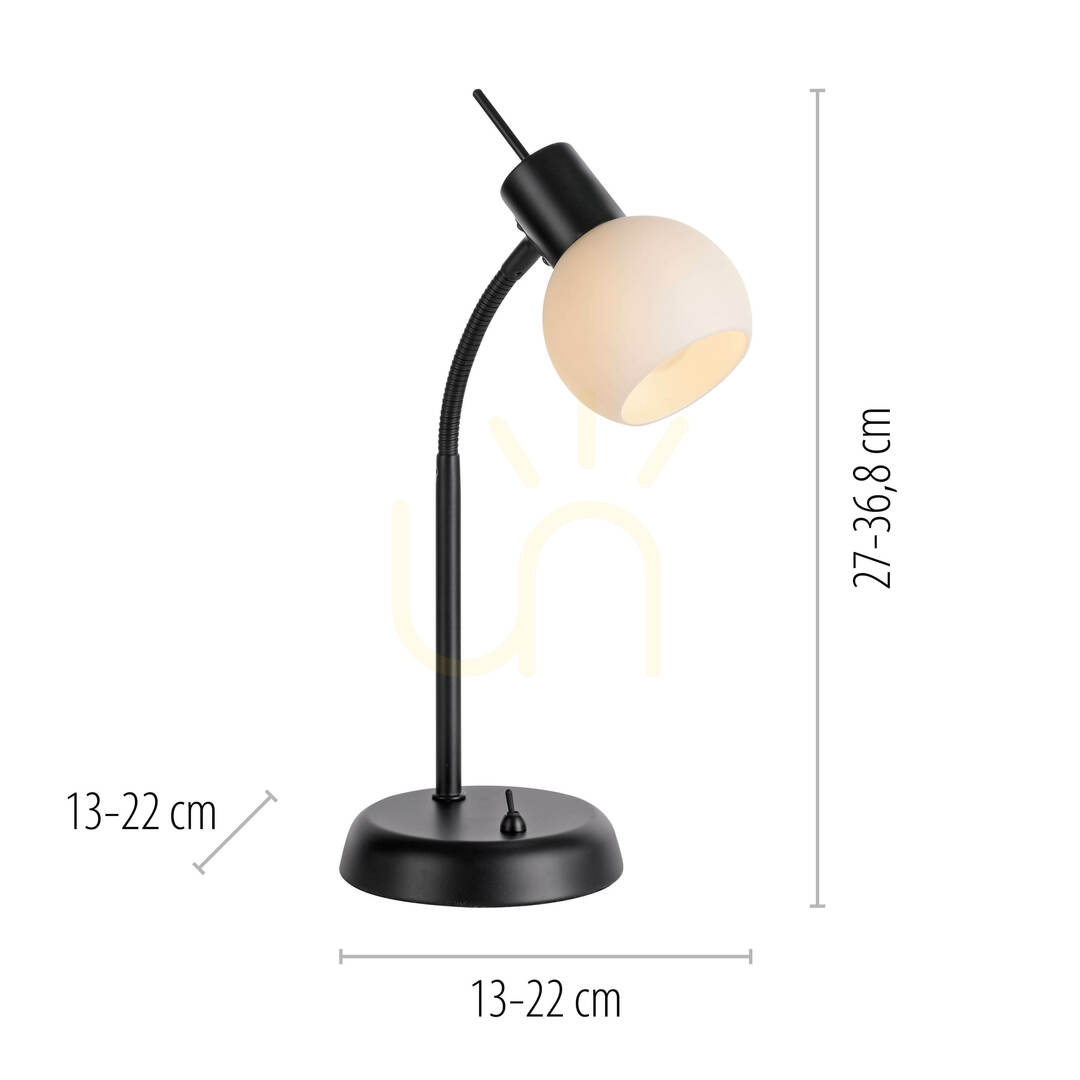 Anzeige LOKI Tischleuchte 12156-18 Schwarz 1xE14 LOKI Tischleuchte 12156-18 Schwarz 1xE14