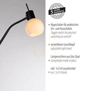 LOKI Stehleuchte 12157-18 Schwarz 1xE14 4 LOKI Stehleuchte 12157-18 Schwarz 1xE14 small 4