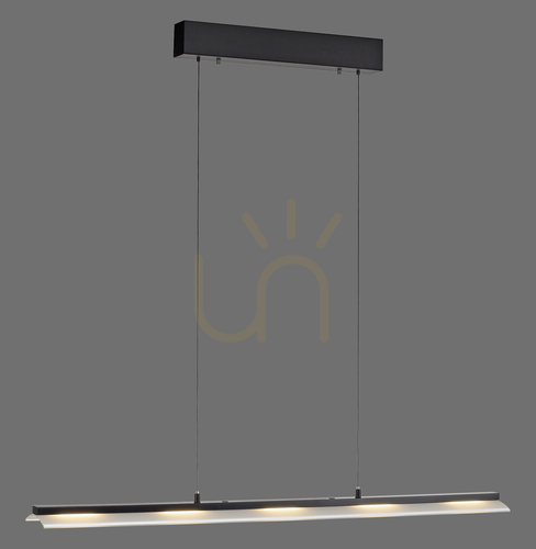 Prüfen Pendelleuchte NELE 12288-18 schwarz LED 24 W