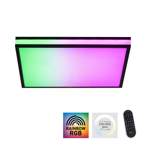 Plafond MARIO BLACK 14110-18 Schwarz 1xLED small 1