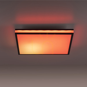 Plafond MARIO BLACK 14110-18 Schwarz 1xLED small 10