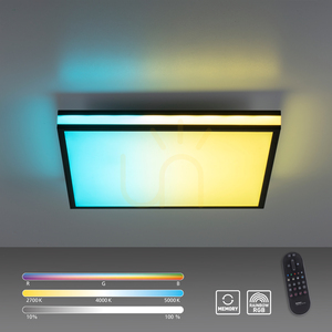 Plafond MARIO BLACK 14110-18 Schwarz 1xLED small 12