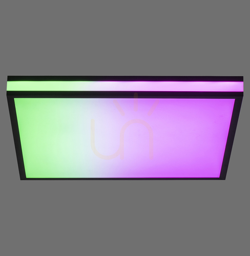 Prüfen Plafond MARIO BLACK 14110-18 Schwarz 1xLED