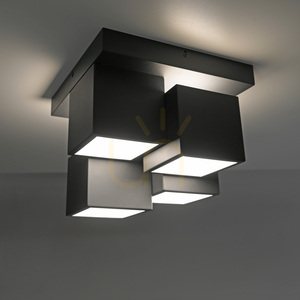 TETRIS Plafond 14114-18 Schwarz 4xLED small 12
