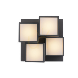 TETRIS Plafond 14114-18 Schwarz 4xLED small 16