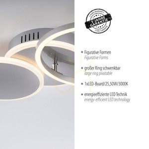 SEVENT Plafond 14116-55 Silber 1xLED 4 SEVENT Plafond 14116-55 Silber 1xLED small 4
