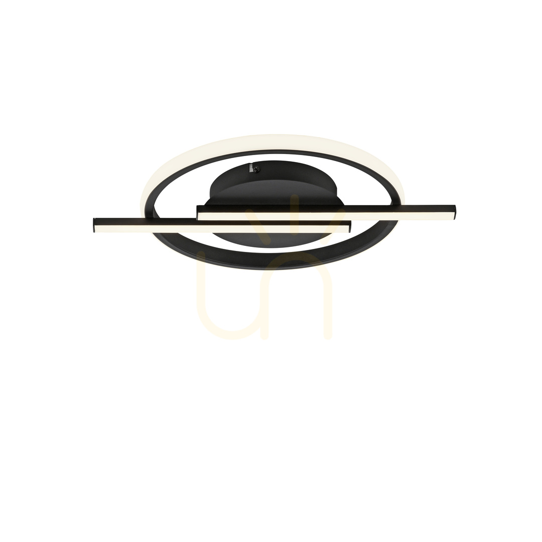 Prüfen KORSA Plafond 14130-18 Schwarz 3xLED KORSA Plafond 14130-18 Schwarz 3xLED