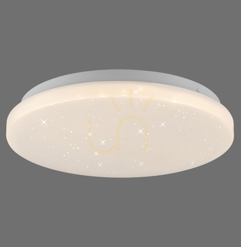 Prüfen Plafond URANUS 14175-16 Weiß 1xLED