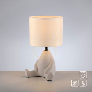 TED Tischleuchte 14190-39 Beige 1xE27 small 11