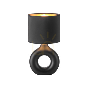 Zuma Line Tischleuchte CARARA 14193-18 schwarz-gold E27 small 1