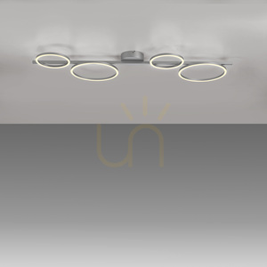 Plafond MINI RITUS 14211-21 Silber 4xLED small 5