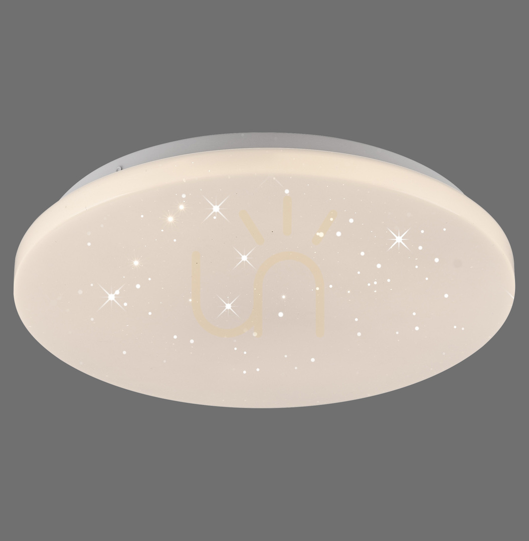 Prüfen Plafond URANUS 14276-16 Weiß 1xLED Plafond URANUS 14276-16 Weiß 1xLED