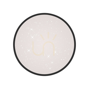 Plafond KYLE14293-18 Schwarz 1xLED small 15