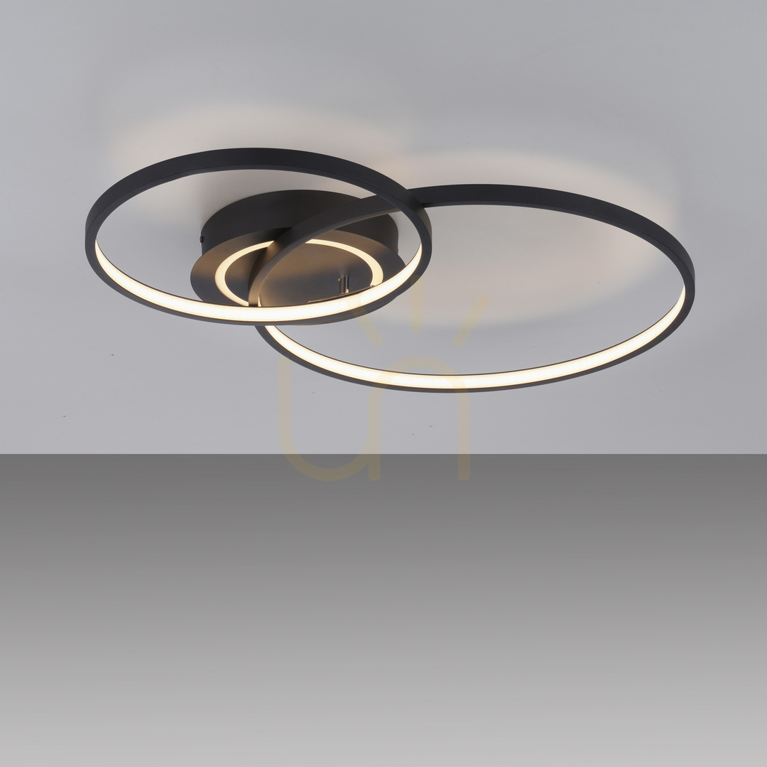 Prüfen ASMINA Plafond 14540-18 Schwarz 3xLED ASMINA Plafond 14540-18 Schwarz 3xLED