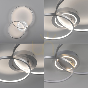 ASMINA Plafond 14540-95 Silber 3xLED small 12