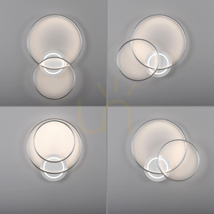 ASMINA Plafond 14540-95 Silber 3xLED small 14