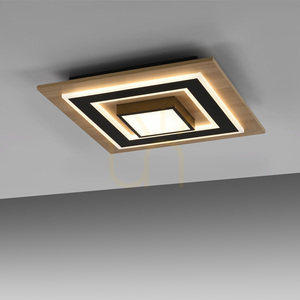 Zuma Line TOLA 14563-18 Deckenleuchte schwarz/Holz LED 30 W small 10