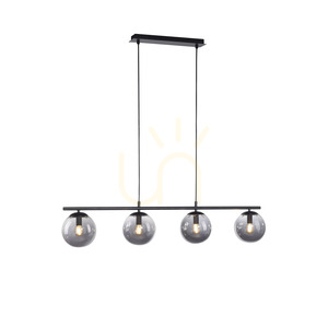 BIG WIDOW Pendelleuchte 14604-18 Schwarz 4xE14. small 6