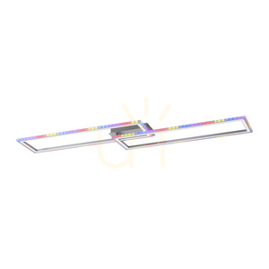 Plafond FELIX60 14635-55 Silber 2xLED small 6