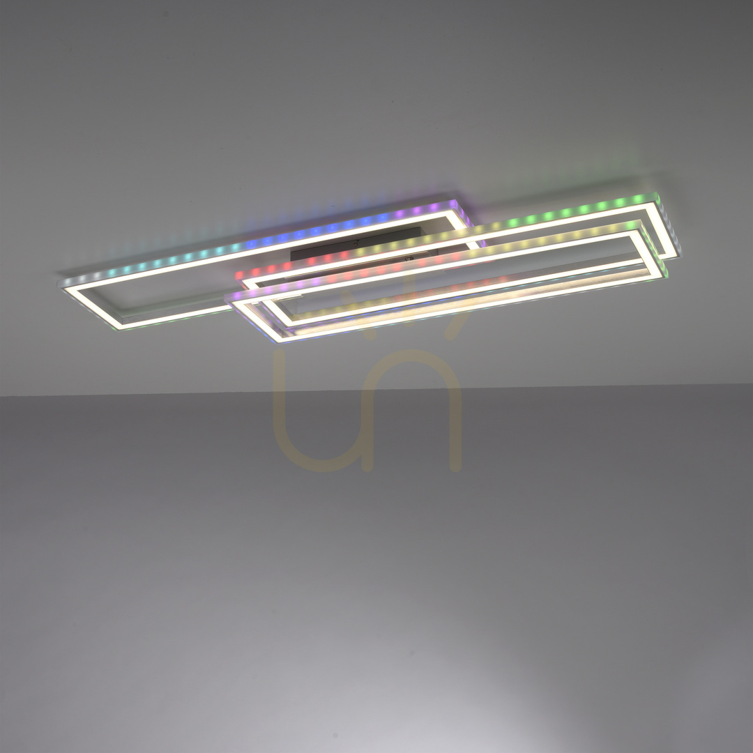 Prüfen Plafond FELIX60 14637-55 Silber 2xLED Plafond FELIX60 14637-55 Silber 2xLED