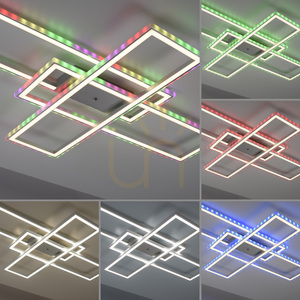 Plafond FELIX60 14637-55 Silber 2xLED 3 Plafond FELIX60 14637-55 Silber 2xLED small 3