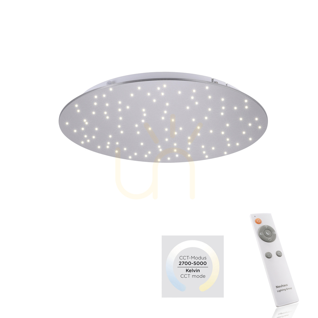 Aussicht SPARKLE Plafond 14673-55 Silber 1xLED SPARKLE Plafond 14673-55 Silber 1xLED