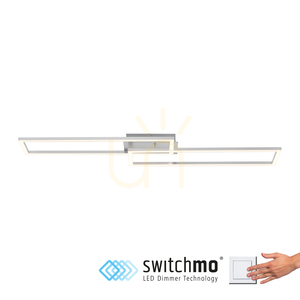 Plafond IVEN 14691-55 Silber 1xLED small 1