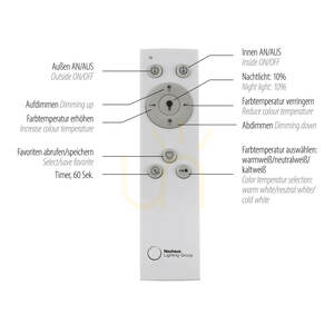 ASMIN Plafond 14693-55 Silber 1xLED small 5