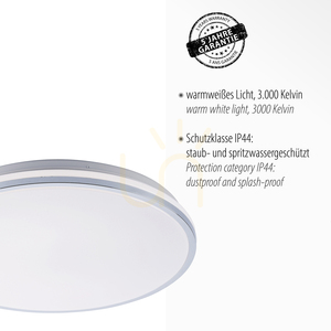 Plafond ISABELL 14844-17 Chrom 1xLED small 3
