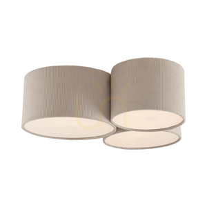 GRÜNE DURO Plafond 14890-39 Beige 3xE27 small 10