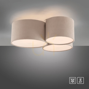 GRÜNE DURO Plafond 14890-39 Beige 3xE27 small 12