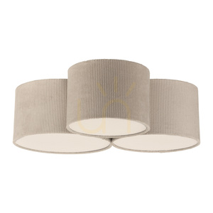 GRÜNE DURO Plafond 14890-39 Beige 3xE27 small 14